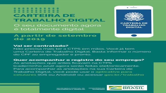 CARTEIRA DE TRABALHO DIGITAL